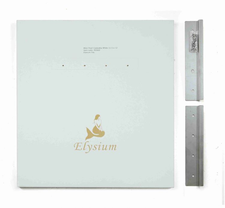 Concept Board - Alice Pearl Calacatta White 14 x 16